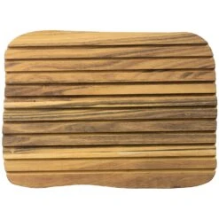 Aida Raw Teak Snijplank, 27x36 Cm