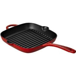 Denby Pomegranate Grillpan 25 Cm, Rood