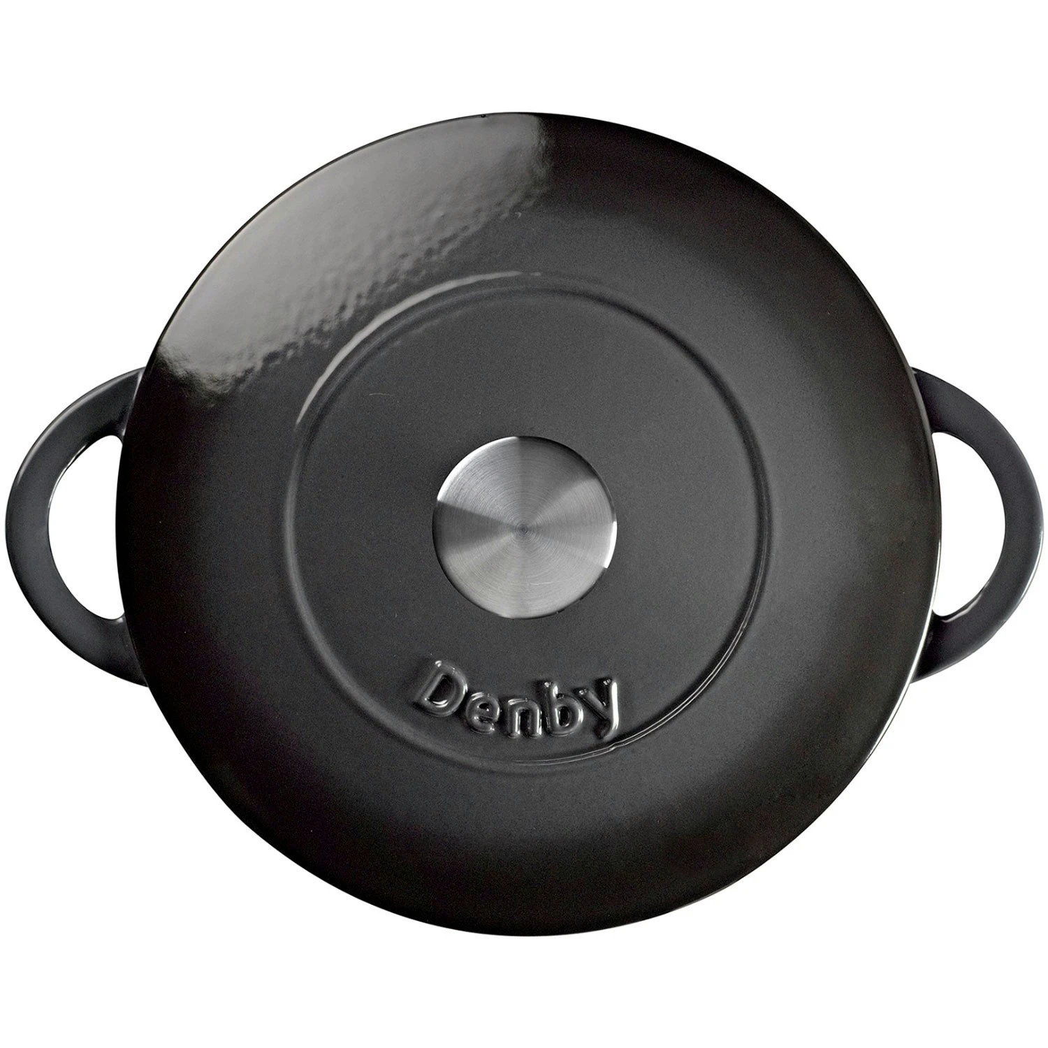 Denby Halo Gietijzeren Pot Rond Ø24 Cm, Grijs - Image 3