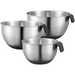 Dorre Becca Bowl 3pcs Stainless Steel