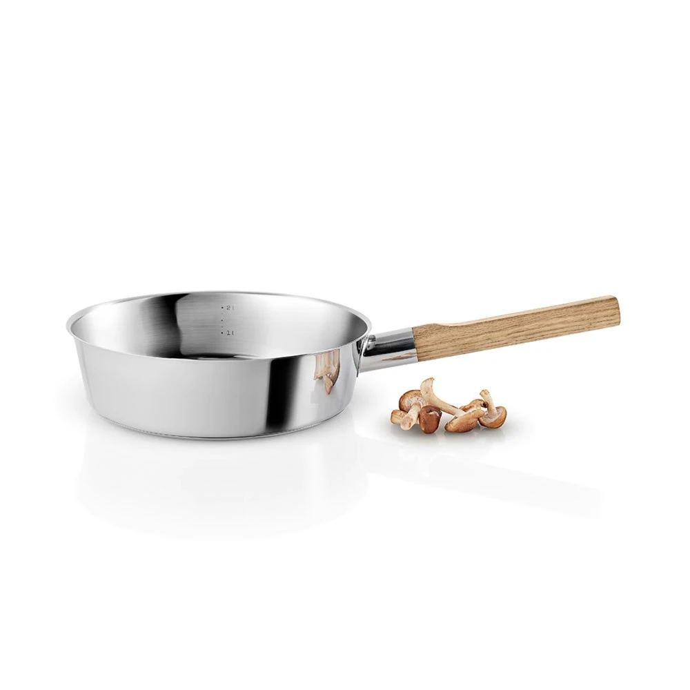 Eva Solo Nordic Kitchen Sauté Pan Ø24 Cm, Stainless Steel - Image 2