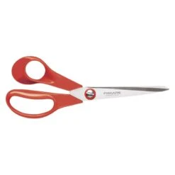 Fiskars Classic Universal Scissors, Left-handed, Red