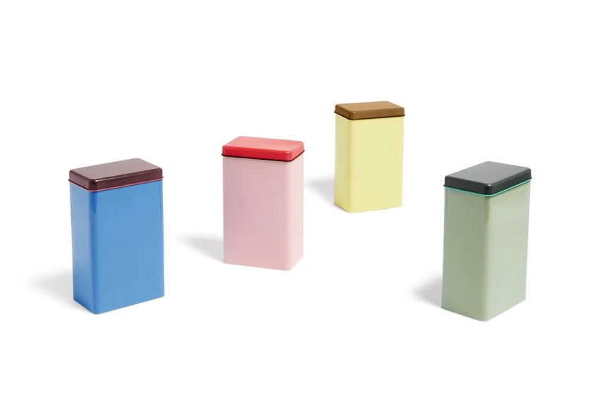 Hay Tin By Sowden Storage Jar, Mint/Green - Image 2