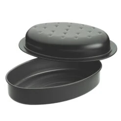 Kitchen Craft Master Class Non-Stick Covered Roasting Pan, 27x18x10 Cm