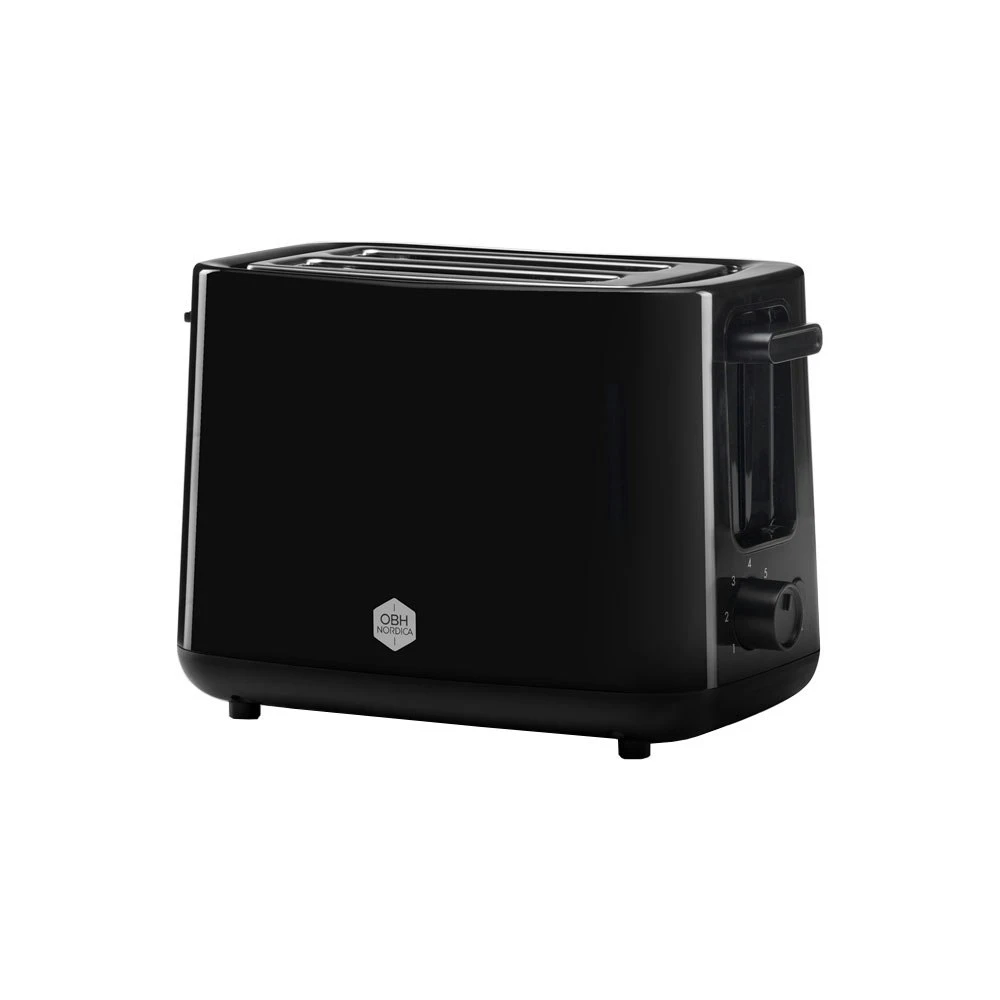 OBH Nordica Daybreak Toaster, Black