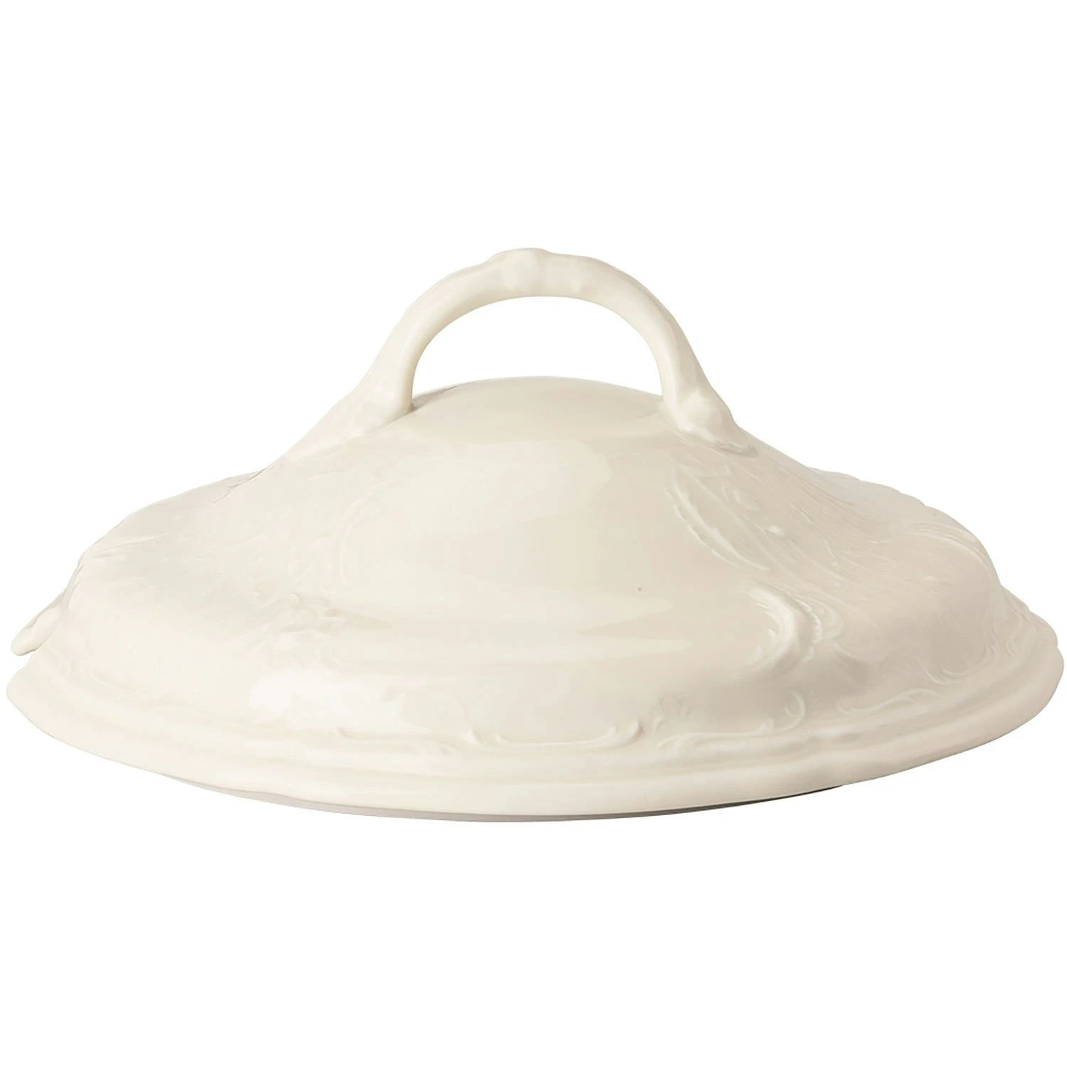 Rosenthal Sanssouci Elfenbein Lid For Soup Tureen, White