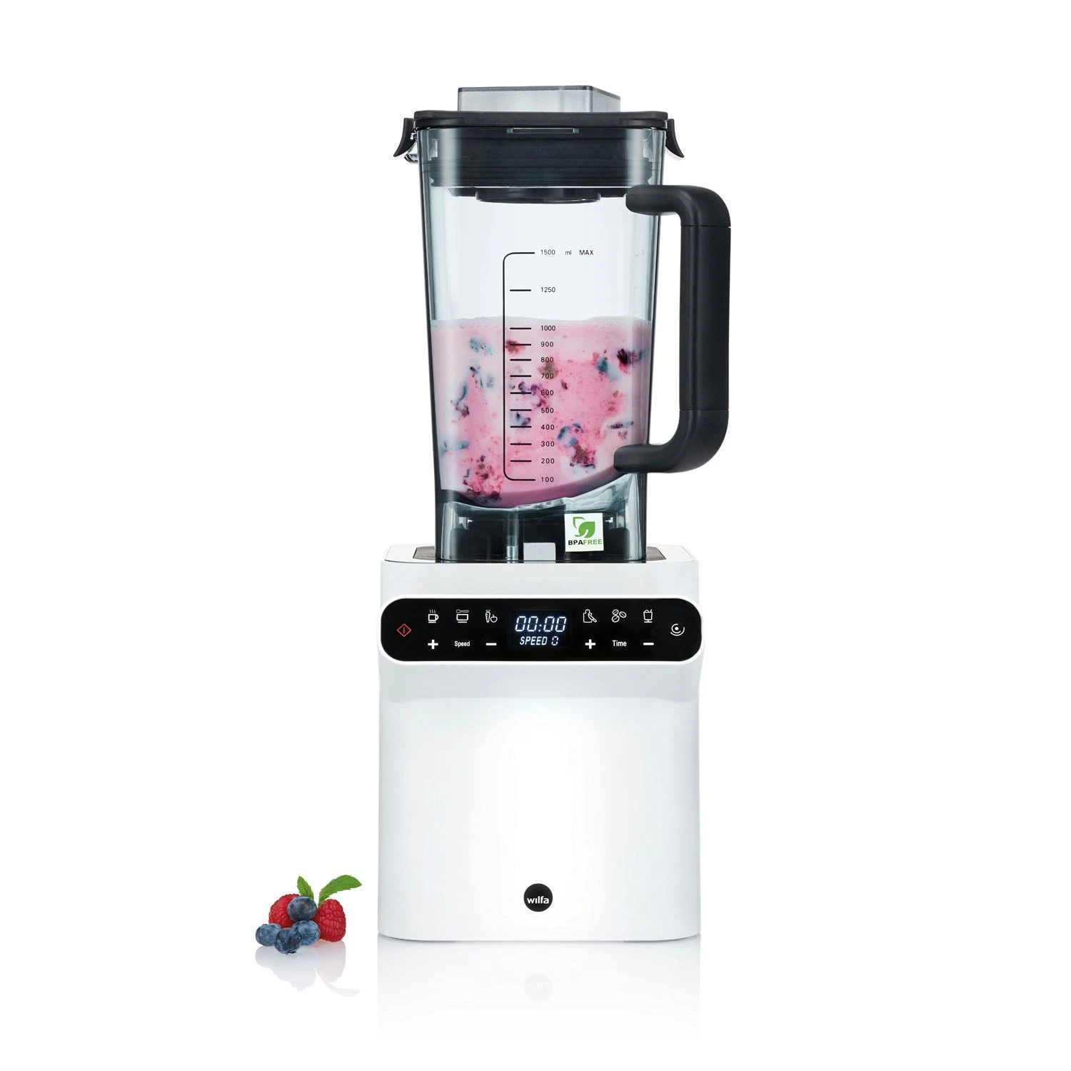 Wilfa BPFD-1680MW Powerfuel Digital Blender, Matte White
