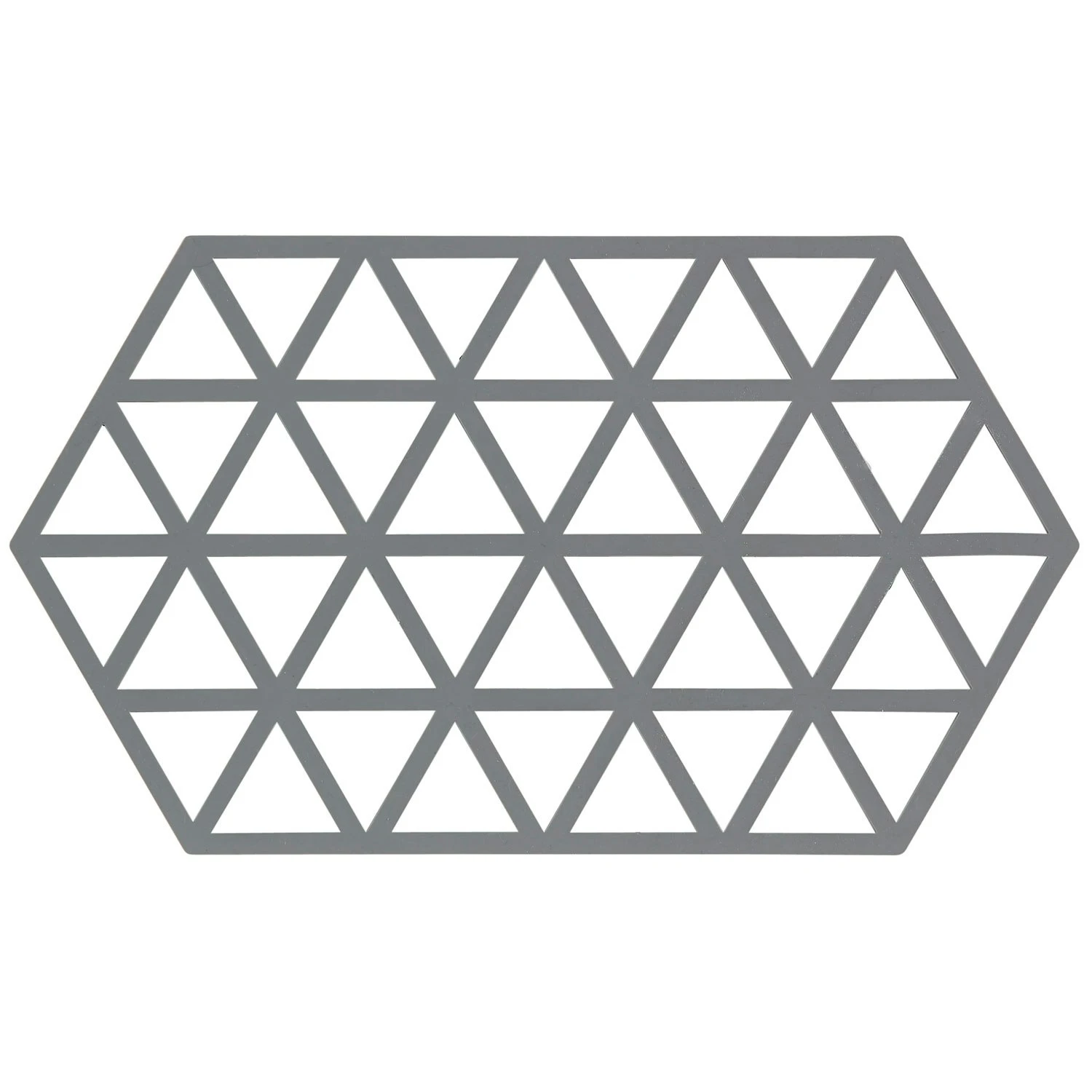 Zone Denmark Triangle Trivet Large, Cool Grey