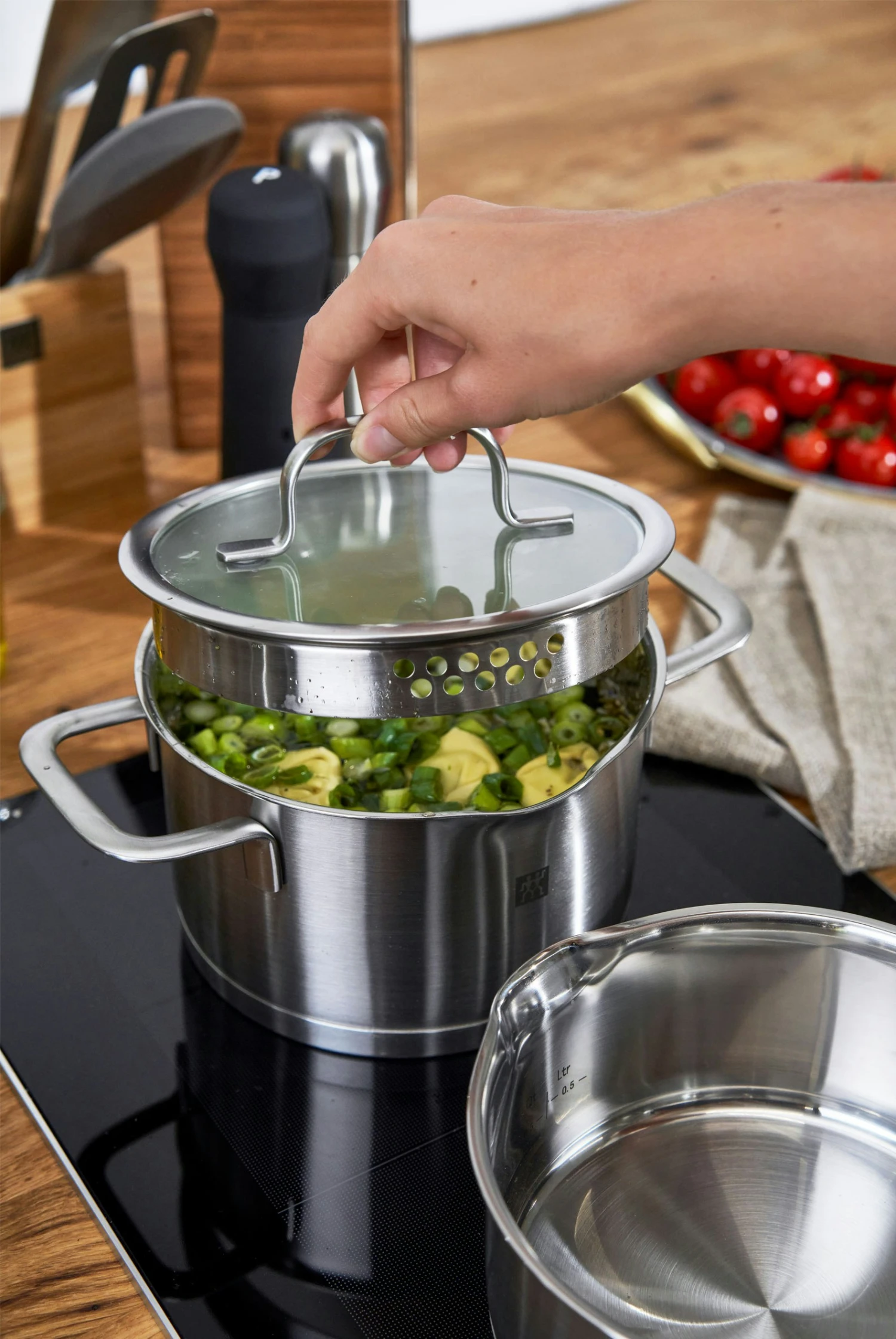 Zwilling True Flow Pottenset Roestvrij Staal 3 Stuks - Image 4